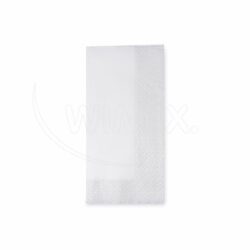 Tovagliolo con piega 1/8 3 veli bianco 33 x 33 cm [250 pz]