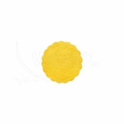 Rosetta (PAP-Airlaid) PREMIUM gialla Ø9cm [40 pz]