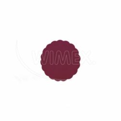 Pirottino (PAP-Airlaid) PREMIUM bordeaux Ø9cm [40 pz]