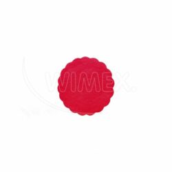 Pirottino (PAP-Airlaid) PREMIUM rosso Ø9cm [500 pz]