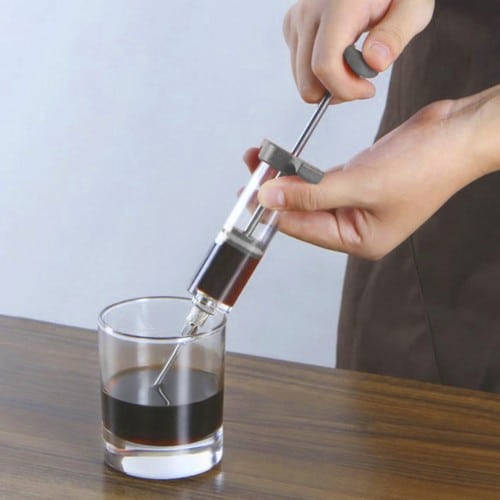 Siringa per carne - 50ml - grigia | 3 aghi