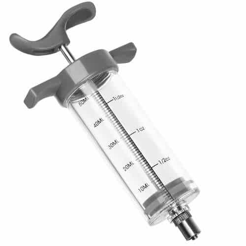 Siringa per carne - 50ml - grigia | 3 aghi