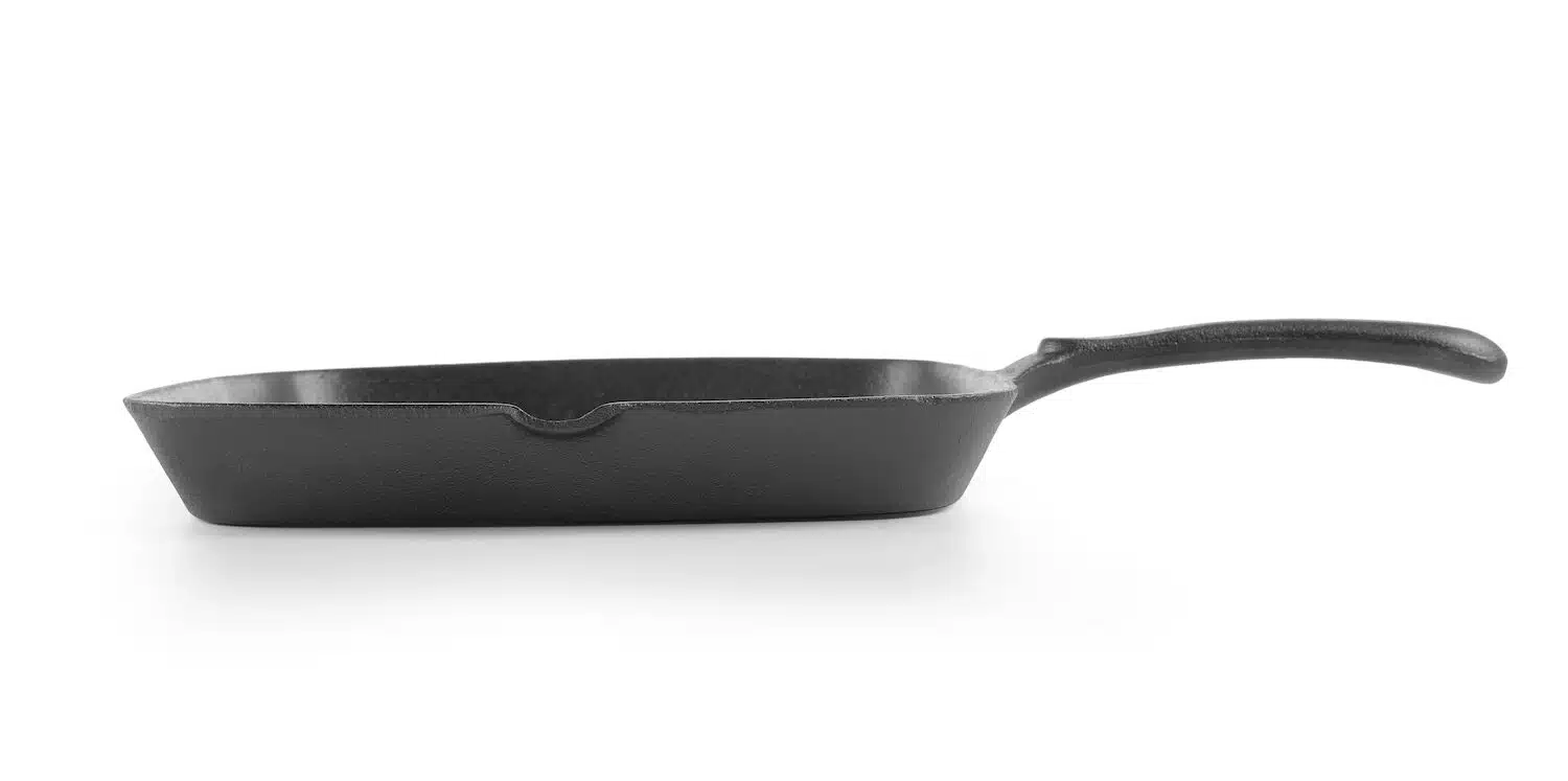 Padella grill in ghisa - 23x23 cm | Hendi 629932