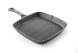 Padella grill in ghisa - 23x23 cm | Hendi 629932