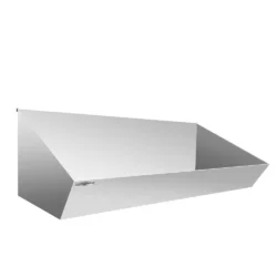 Contenitore in acciaio inox per pietanze fritte - 1000x300 mm