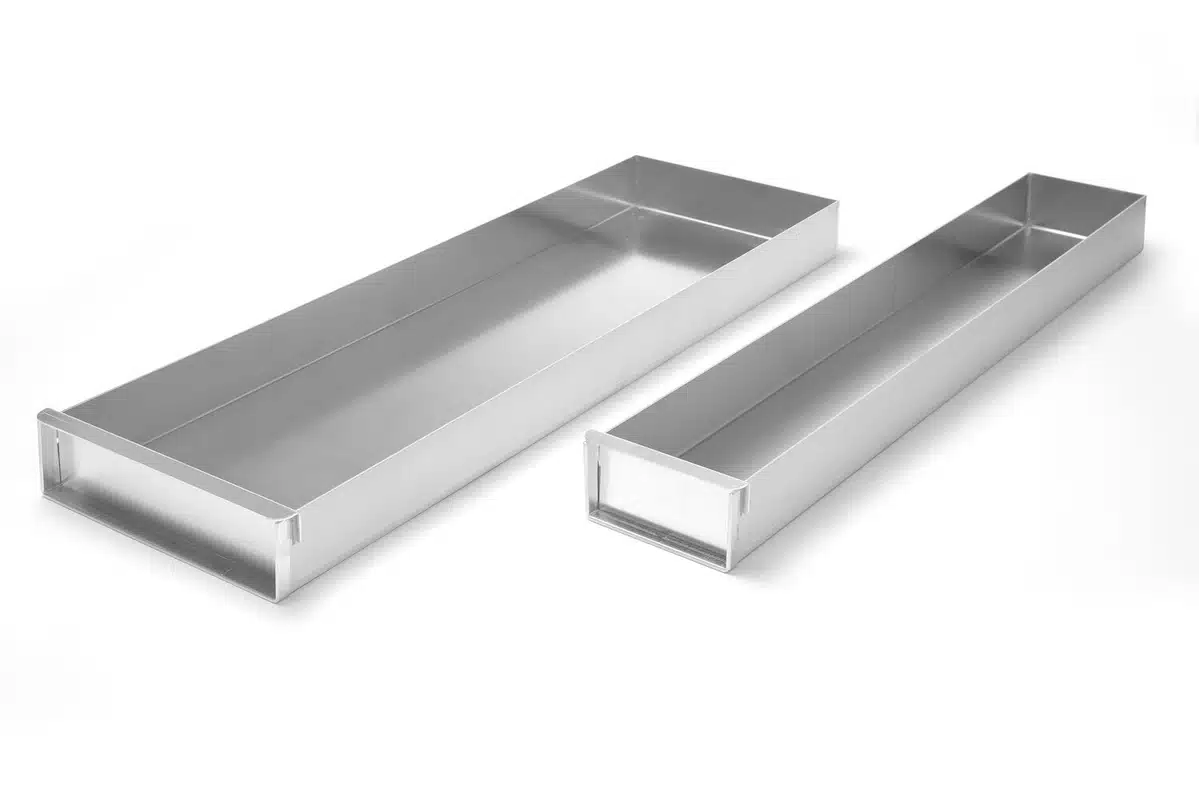 Teglia da forno in alluminio richiudibile - 580x100x50 mm | Hendi 689851