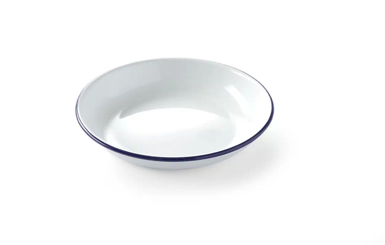 Piatto fondo - smaltato - Ø 180 mm | Hendi 621240