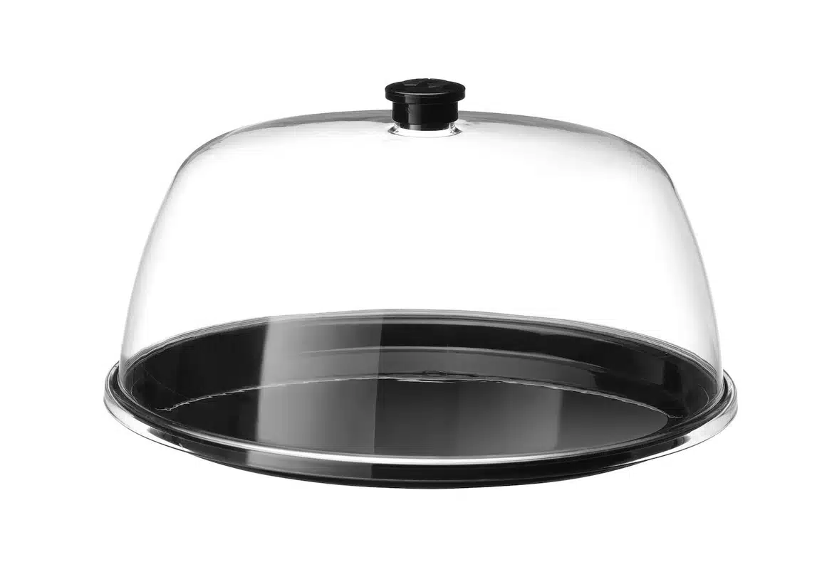 Vassoio rotondo con coperchio - Ø 300 mm | Hendi 203569