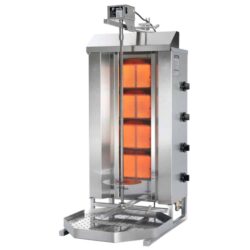 Griglia a gas per kebab e gyros - 14 kW | Potis P774040