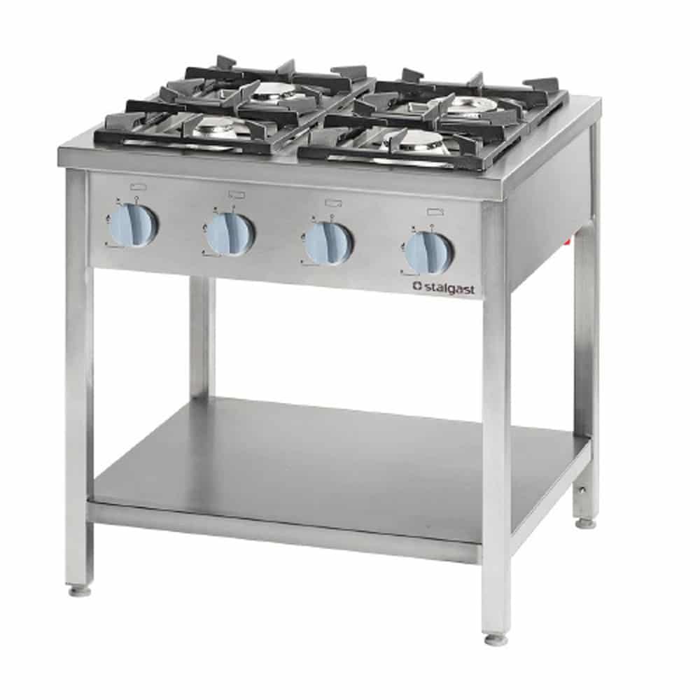 Cucina a gas ECO 700 - 4 bruciatori - 22,5 kW | Stalgast 979521