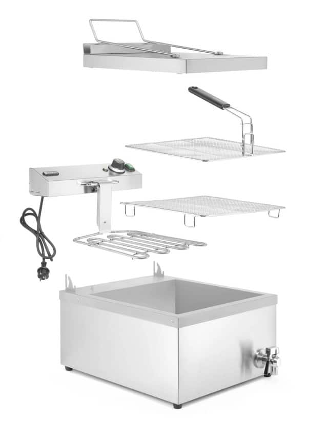 Friggitrice per ciambelle - 12 L - 3500 W | Hendi 205914