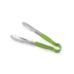Pinza per servizio HACCP - 250 mm - verde | Hendi 171875