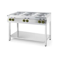 Cucina elettrica - 6 piastre su vano aperto | Hendi 226230