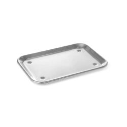 Vassoio da servizio - 240x170 mm - in acciaio inox | Hendi 407202