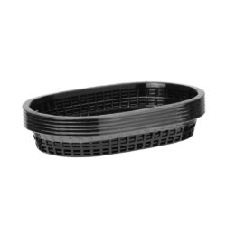 Cestino per pane - 272x175x38 mm - set da 6 pz - nero | Hendi 426890