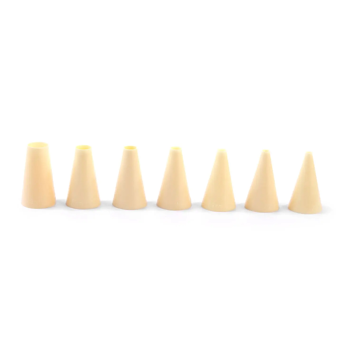 Bocchette per sac à poche - lisce - Ø 5,7,9,11,13,15,17 | Hendi 551011