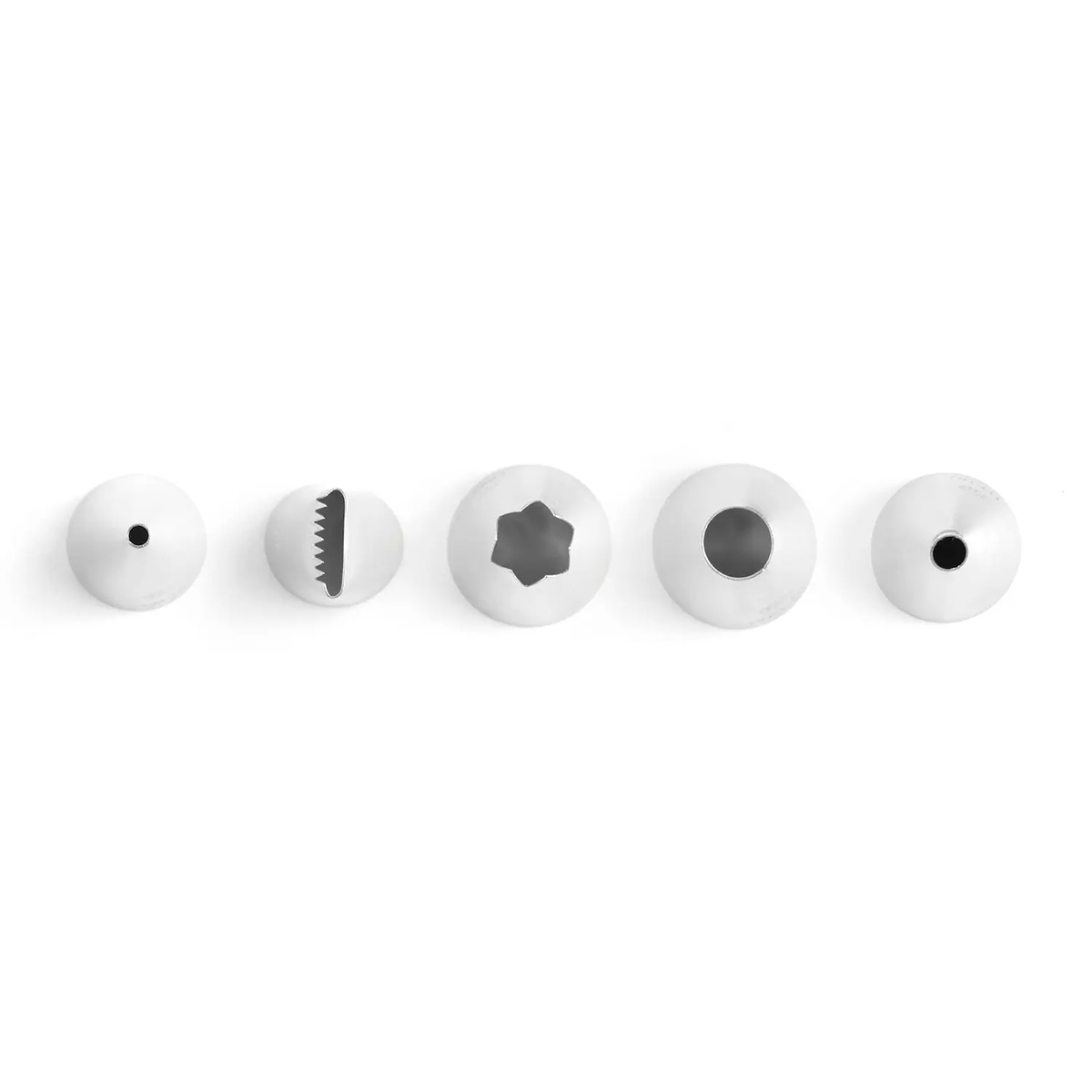 Bocchette per farcire e decorare - set da 5 pezzi | Hendi 551592