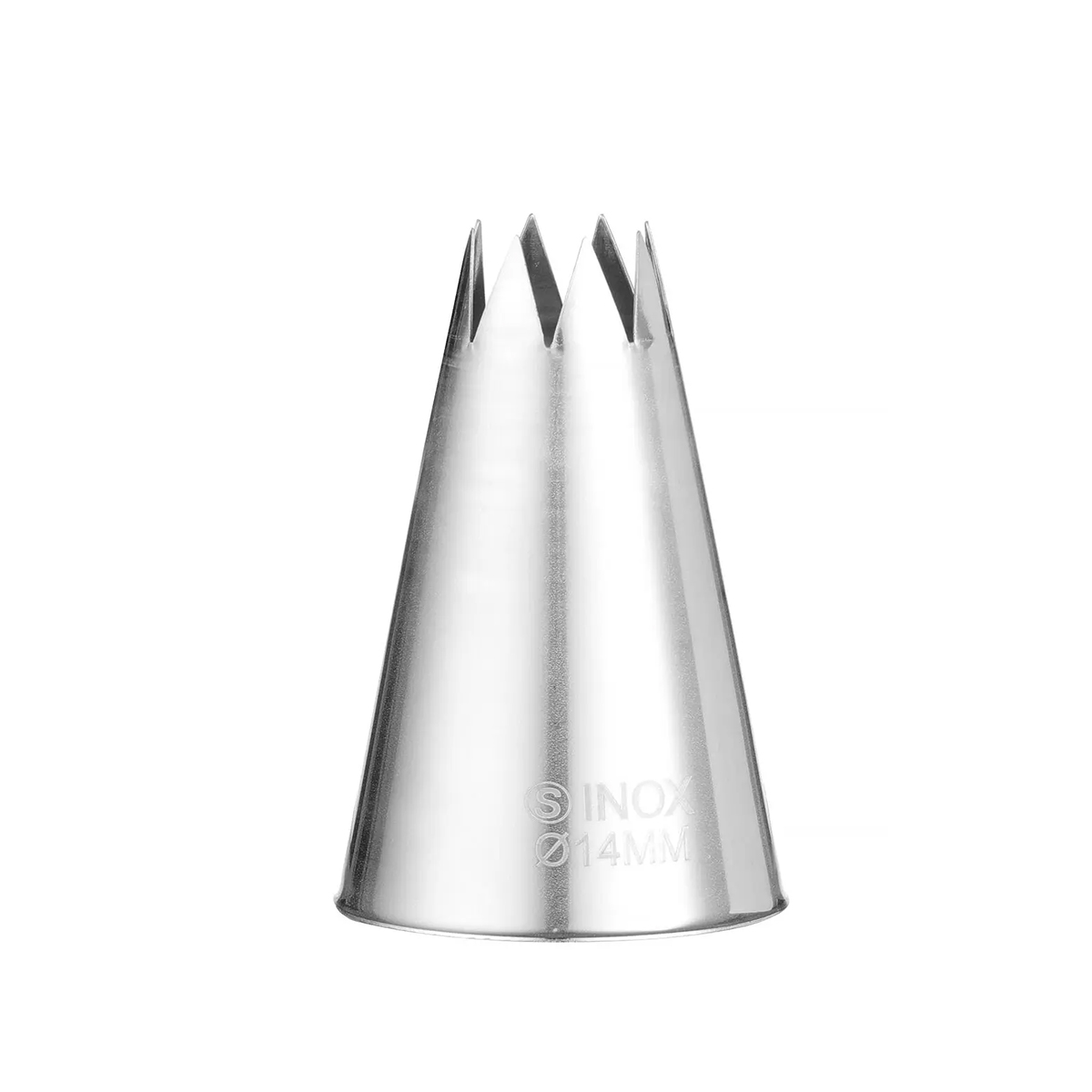 Bocchette per sac à poche - a stella - Ø 6,8,10,12,14,16,18 | Hendi 551714