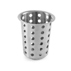 Cestello per posate in acciaio inox - Ø 97 mm | Hendi 552490