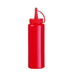 Bottiglia dosatrice - 0,7 L - rossa | Hendi 557914