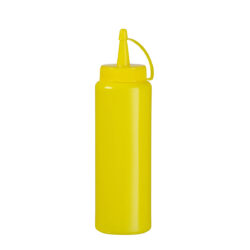 Bottiglia dosatrice - 0,2 L - gialla | Hendi 558003