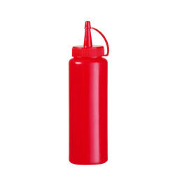 Bottiglia dosatrice - 0,2 L - rossa | Hendi 558010