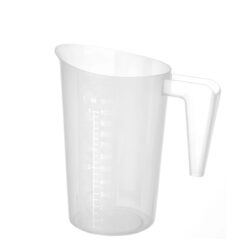 Caraffa graduata in polipropilene - 1 L - Ø 124 mm | Hendi 567821