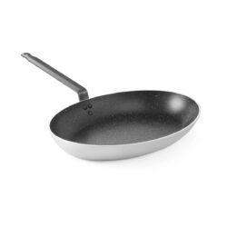 Padella ovale per pesce - 280x400x55 mm | Hendi 627716