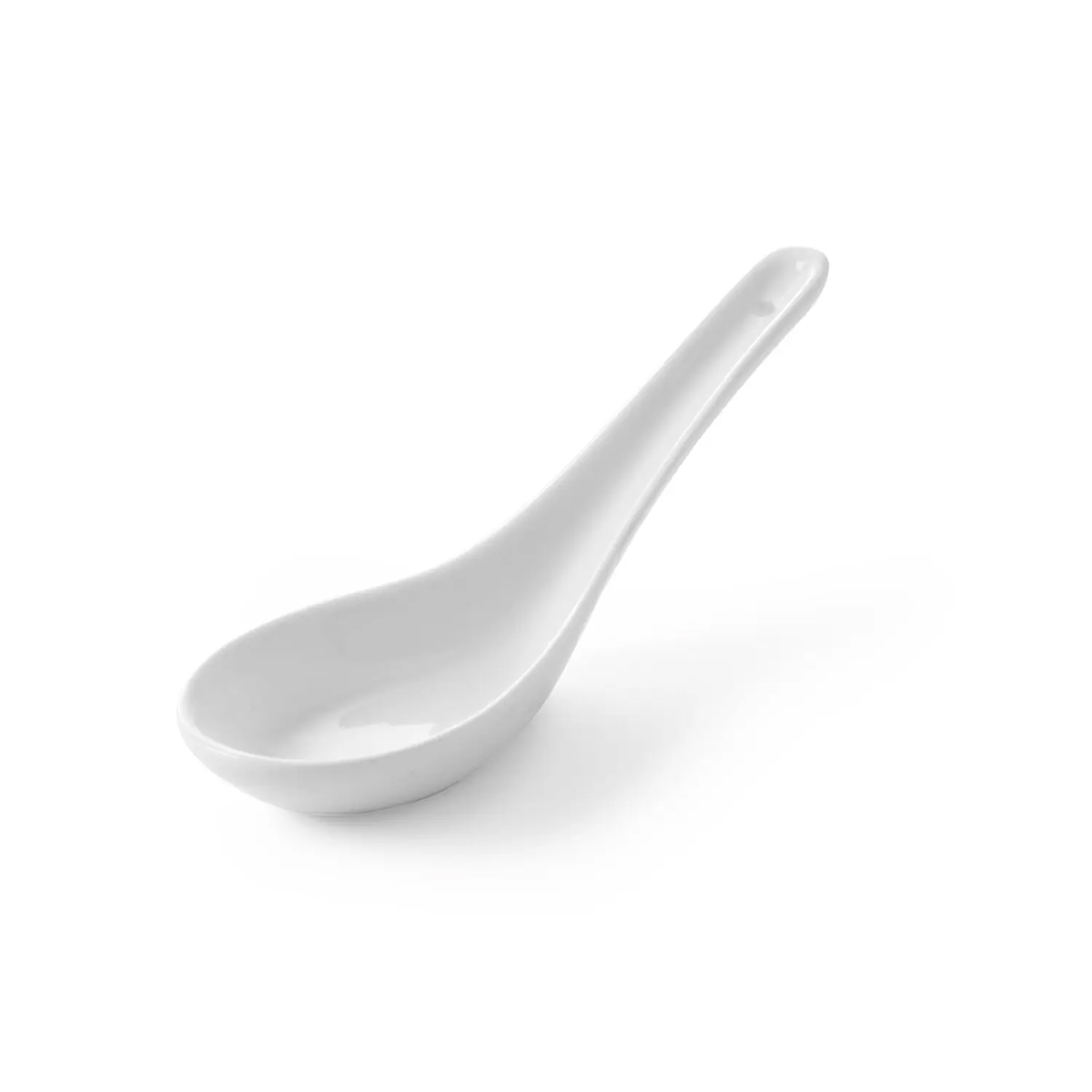 Cucchiaio finger food in porcellana Cuchara - 13 cm - set da 6 pz | Hendi 785324