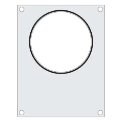 Matrice per termosigillatrice Hendi - 1 contenitore - Ø 165 mm | Hendi 805619