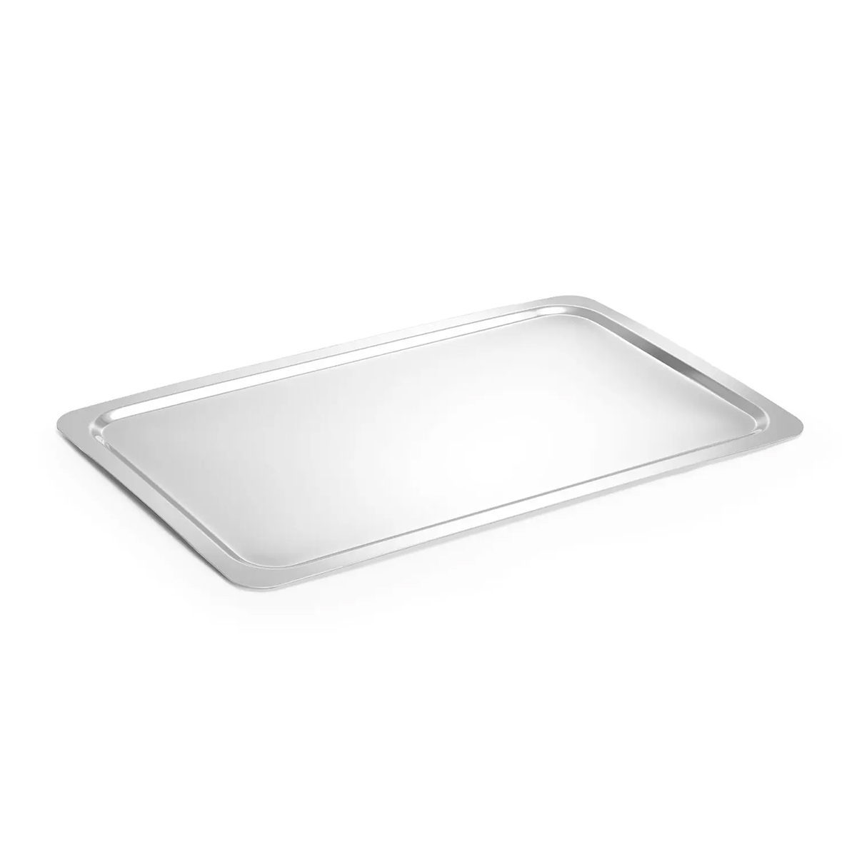 Vassoio in acciaio inox GN 1/1 - 530x325x10 mm | Hendi 807705
