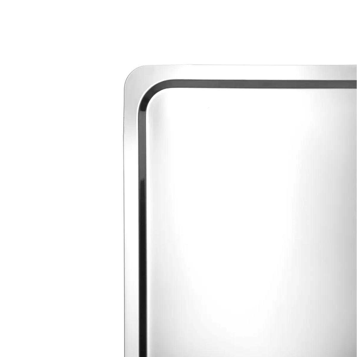 Vassoio in acciaio inox GN 1/1 - 530x325x10 mm | Hendi 807705
