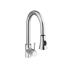Rubinetto da cucina con doccetta e bocca girevole | Hendi 810163