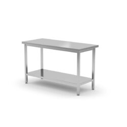 Tavolo centrale con ripiano - 140 x 60 x 85 cm | Hendi 811535