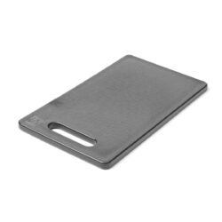 Tagliere con manico - 250x150 mm - nero | Hendi 826478