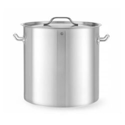 Pentola alta con coperchio - 50 L - Budget Line | Hendi 834701
