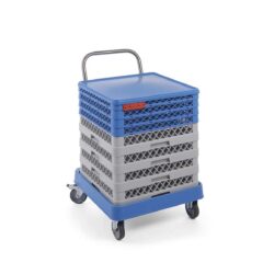 Carrello per cestelli 500×500 mm da lavastoviglie | Hendi 877197