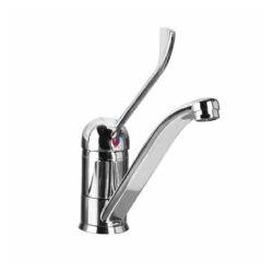 Rubinetto lavamani con leva a gomito - 215x54x240 mm | Hendi 970522