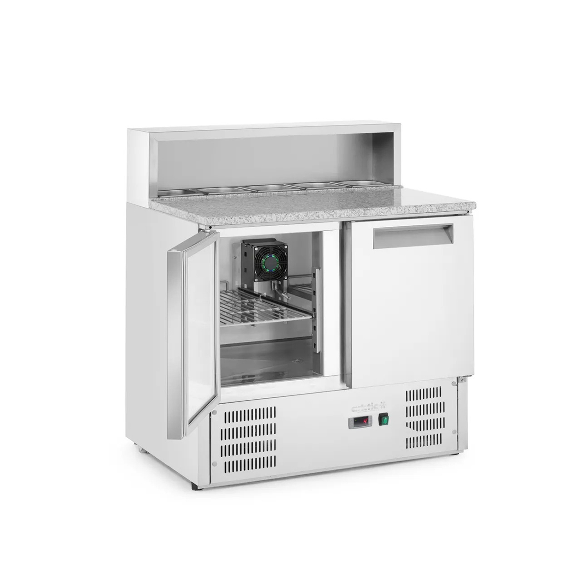 Tavolo refrigerato con sovrastruttura - 146 L | Arktic 236208