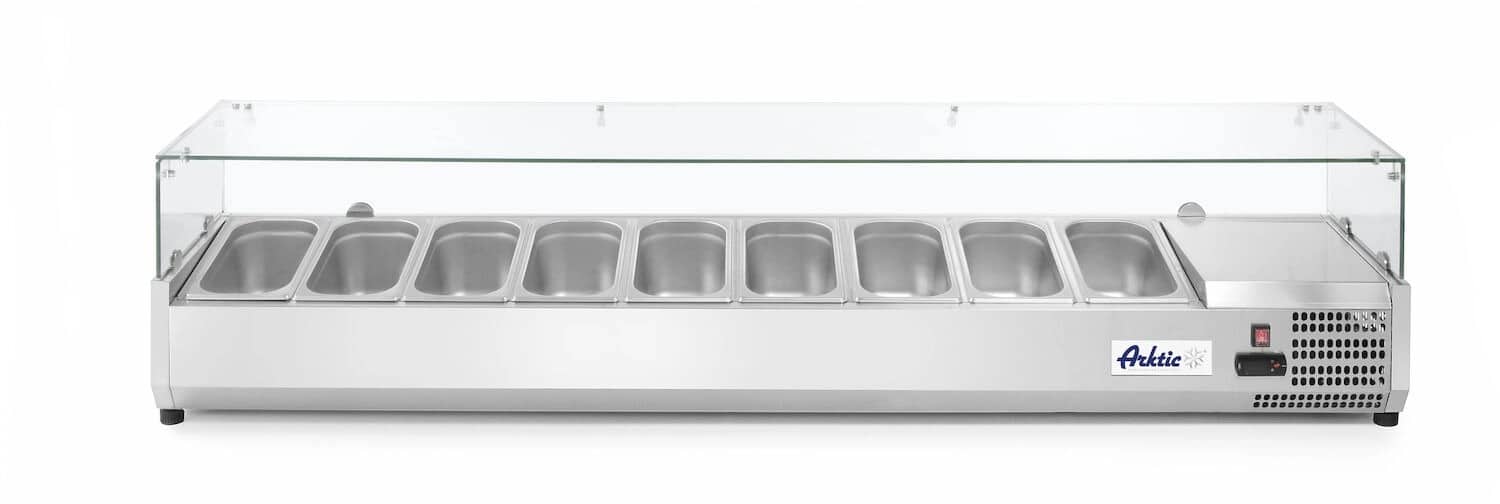 Vetrina refrigerata - 9 x GN 1/3 | Arktic 232996