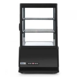 Vetrina refrigerata 58 L - 83 cm - nera | Arktic 233627