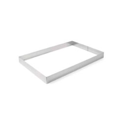 Anello da forno e pasticceria - rettangolare - 585 x 385 mm | Hendi 512425
