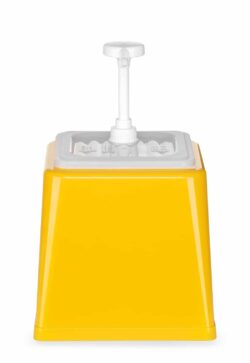 Dosatore per senape - salse - 2,5 L - giallo | Hendi 203538