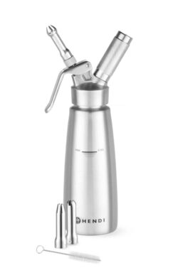 Sifone per panna in acciaio inox - 0,5 L | Hendi 588017