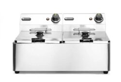 Friggitrice manuale Kitchen Line - 2 x 6 L | Hendi 205853