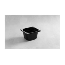 Contenitore Gastronorm GN 1/6 - 65 mm - POLICARBONATO - nero | Hendi 862735