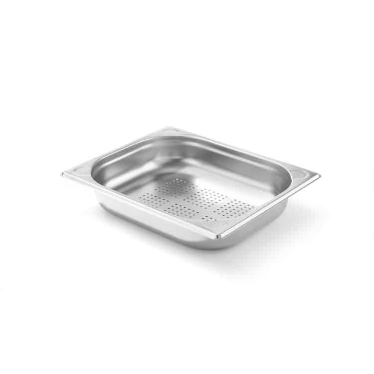 Contenitore Gastronorm GN 1/2 - 65 mm - perforato - Kitchen Line | Hendi 807323