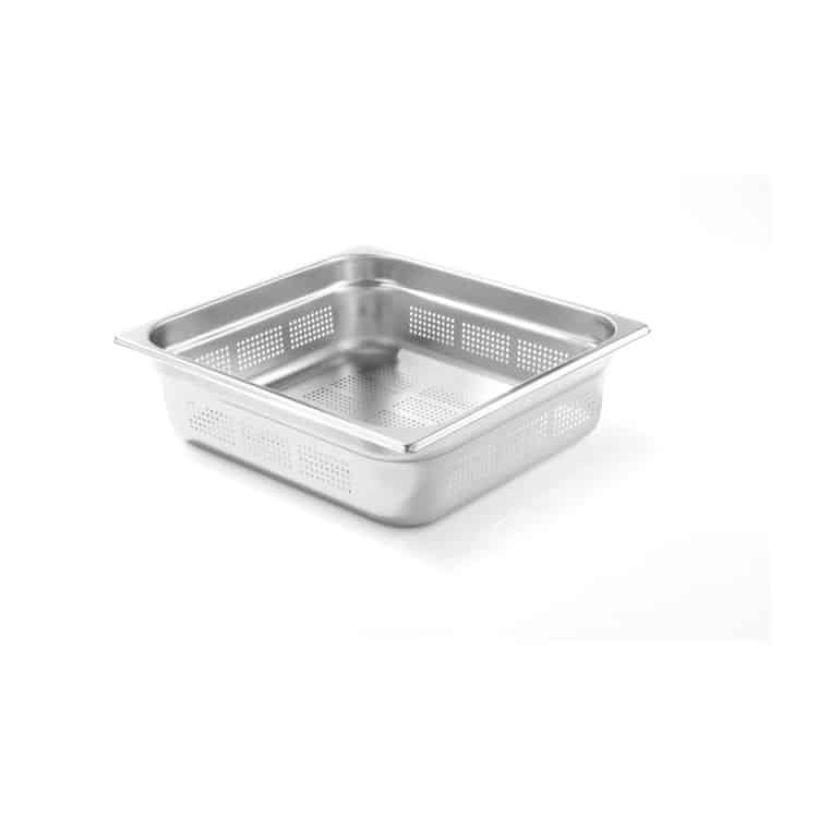 Contenitore Gastronorm GN 2/3 - 100 mm - perforato - Profi Line | Hendi 802328