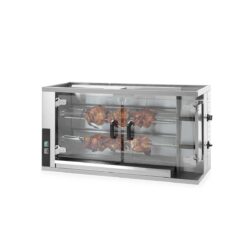 Girarrosto per polli a gas 8-10 pz | Hendi 226063