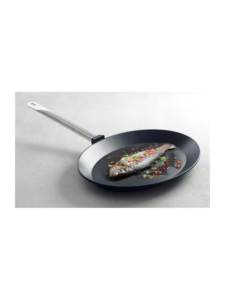 Padella in alluminio con rivestimento in titanio - 400x275 mm | Hendi 629604